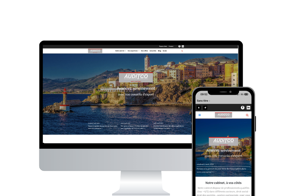 Nouveau site internet